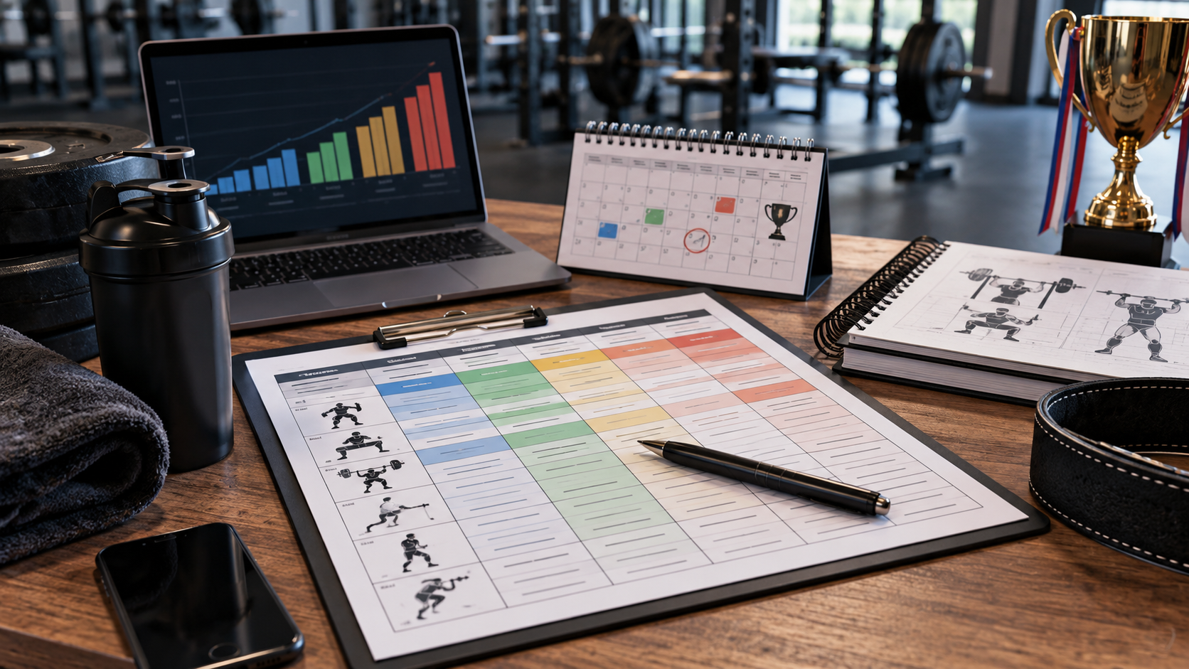 Periodización del entrenamiento: organizar objetivos, cargas y competencias